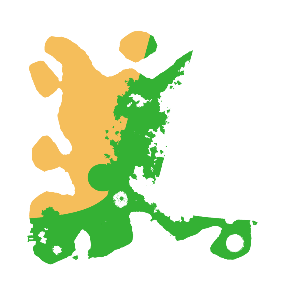 Biome Rust Map: Procedural Map, Size: 3000, Seed: 4979