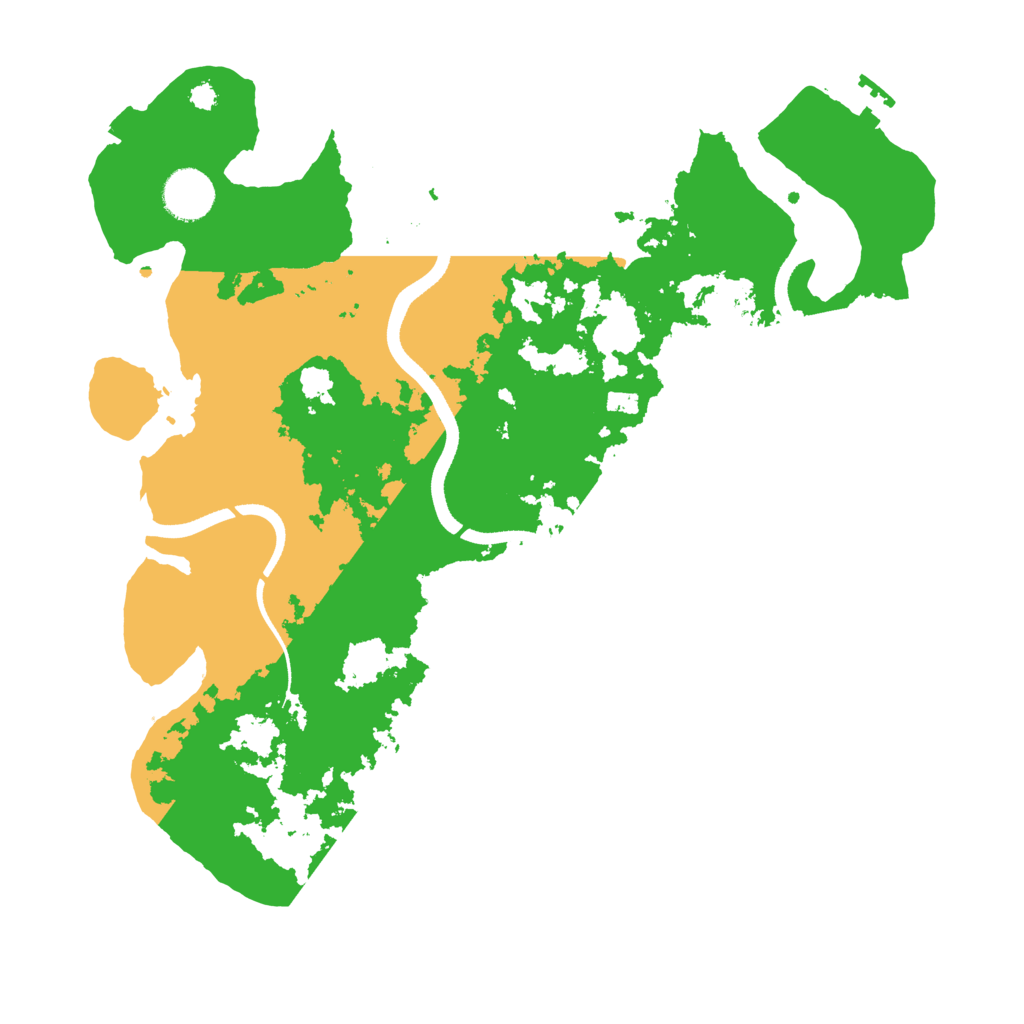 Biome Rust Map: Procedural Map, Size: 3500, Seed: 8654566