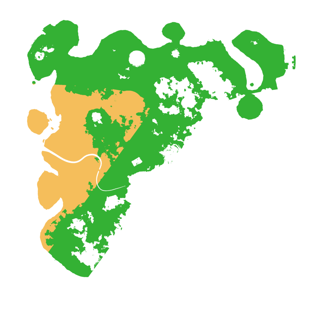 Biome Rust Map: Procedural Map, Size: 3500, Seed: 8654566