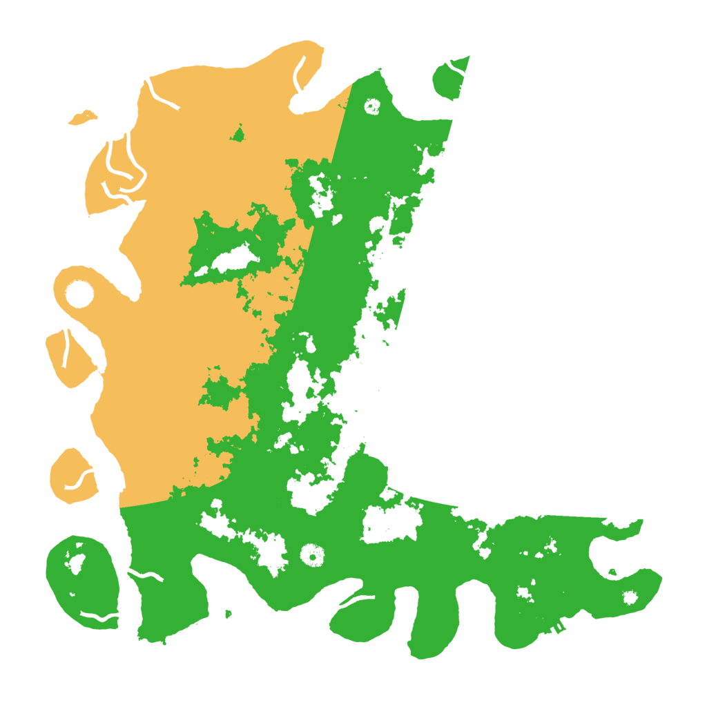 Biome Rust Map: Procedural Map, Size: 4500, Seed: 4979