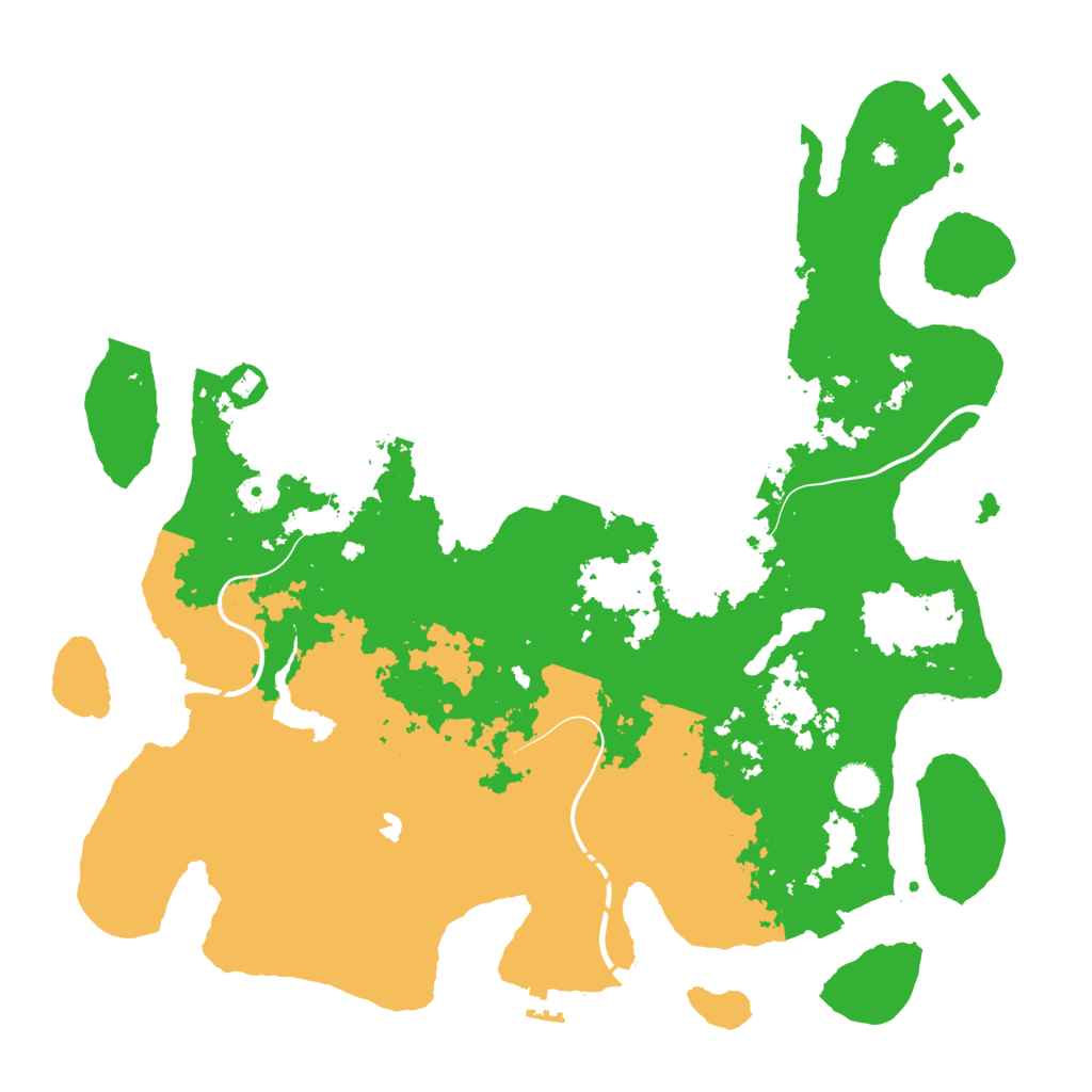 Biome Rust Map: Procedural Map, Size: 4250, Seed: 265869481