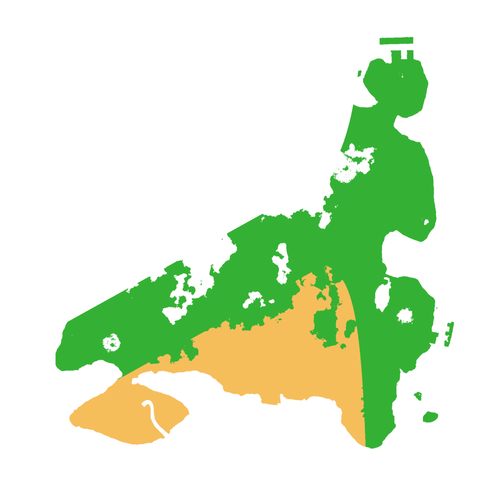 Biome Rust Map: Procedural Map, Size: 3000, Seed: 653735360