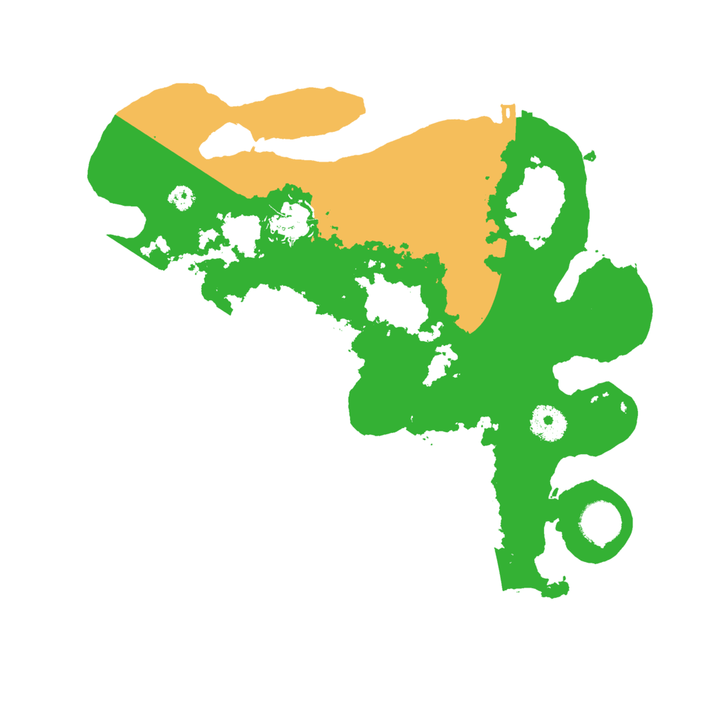 Biome Rust Map: Procedural Map, Size: 3000, Seed: 23732