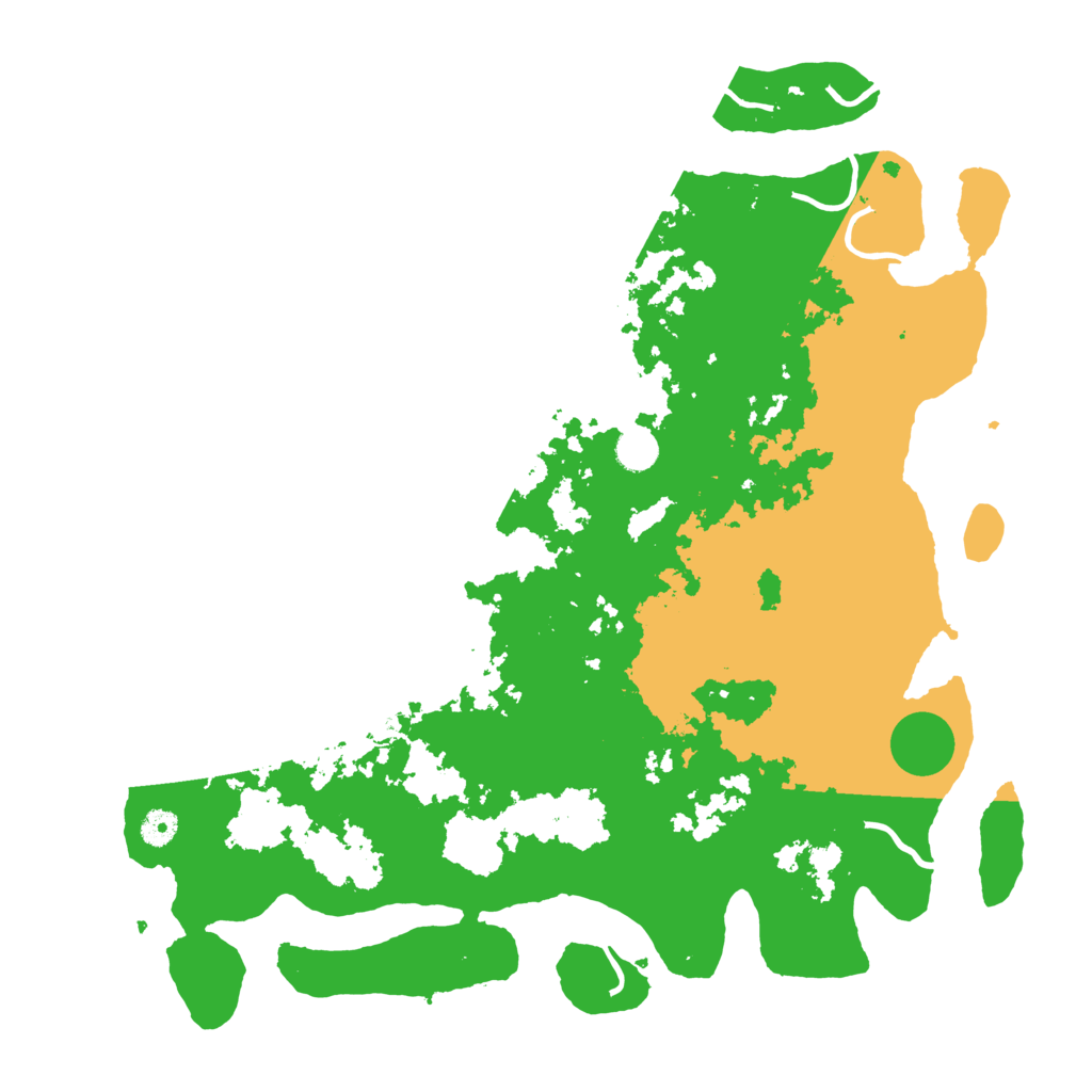 Biome Rust Map: Procedural Map, Size: 4500, Seed: 1691395694