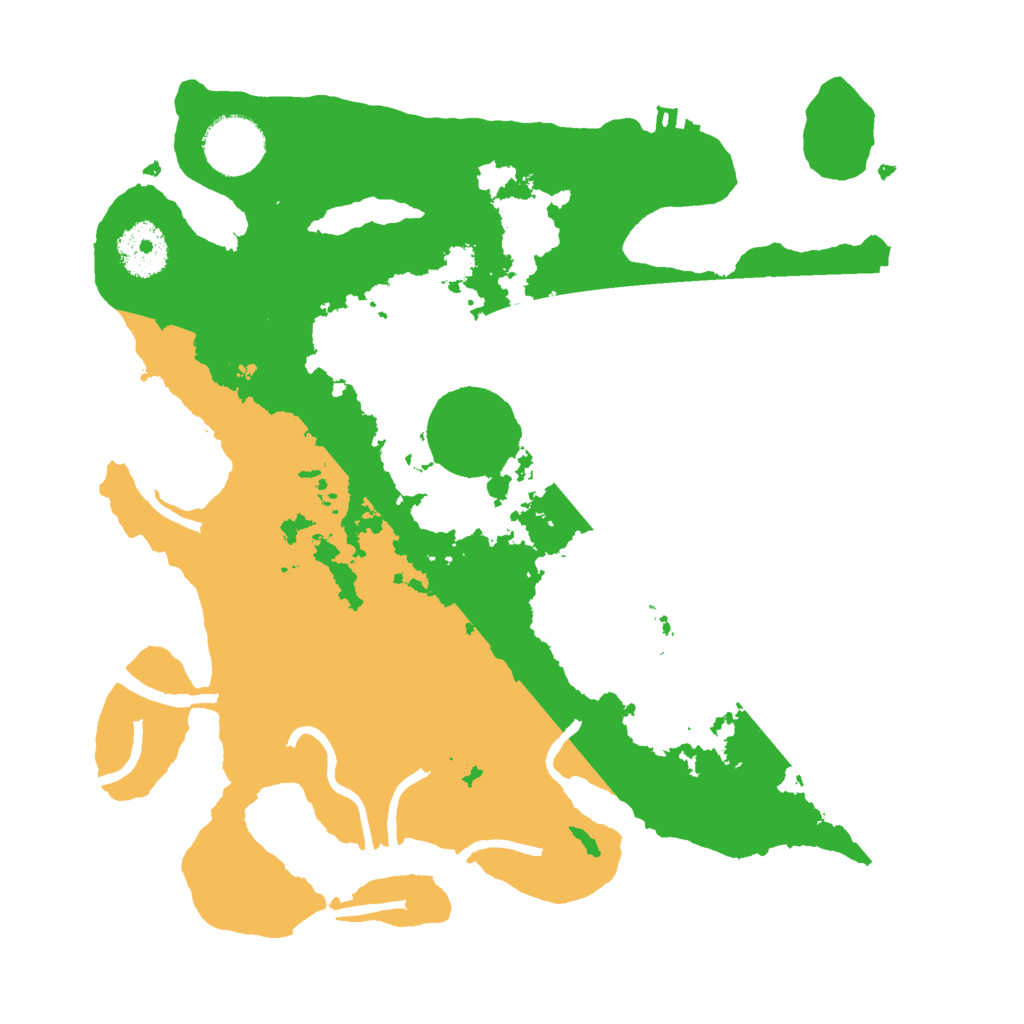 Biome Rust Map: Procedural Map, Size: 3000, Seed: 2020885708