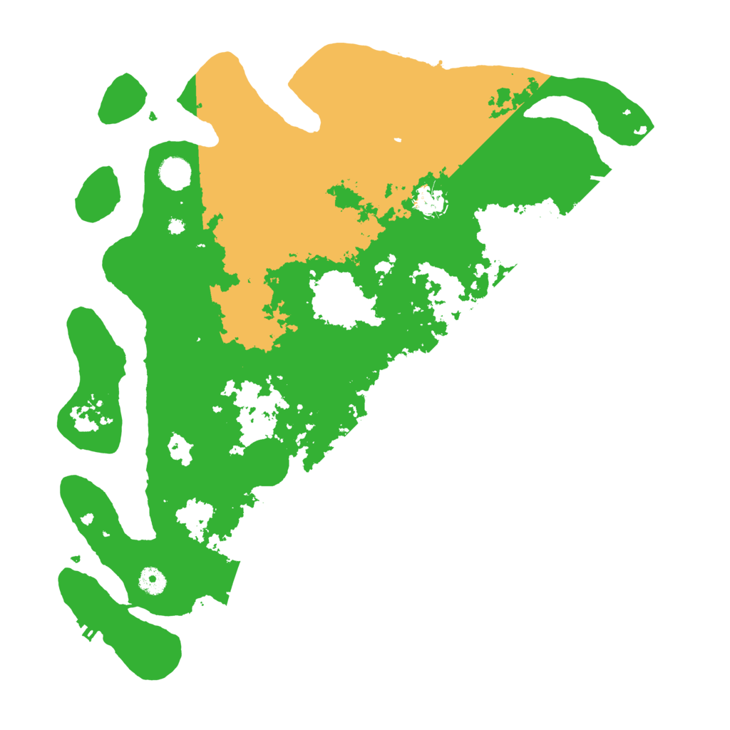 Biome Rust Map: Procedural Map, Size: 4096, Seed: 2004544541