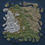 Thumbnail Rust Map: Procedural Map, Size: 4750, Seed: 836429099, 19 Monuments