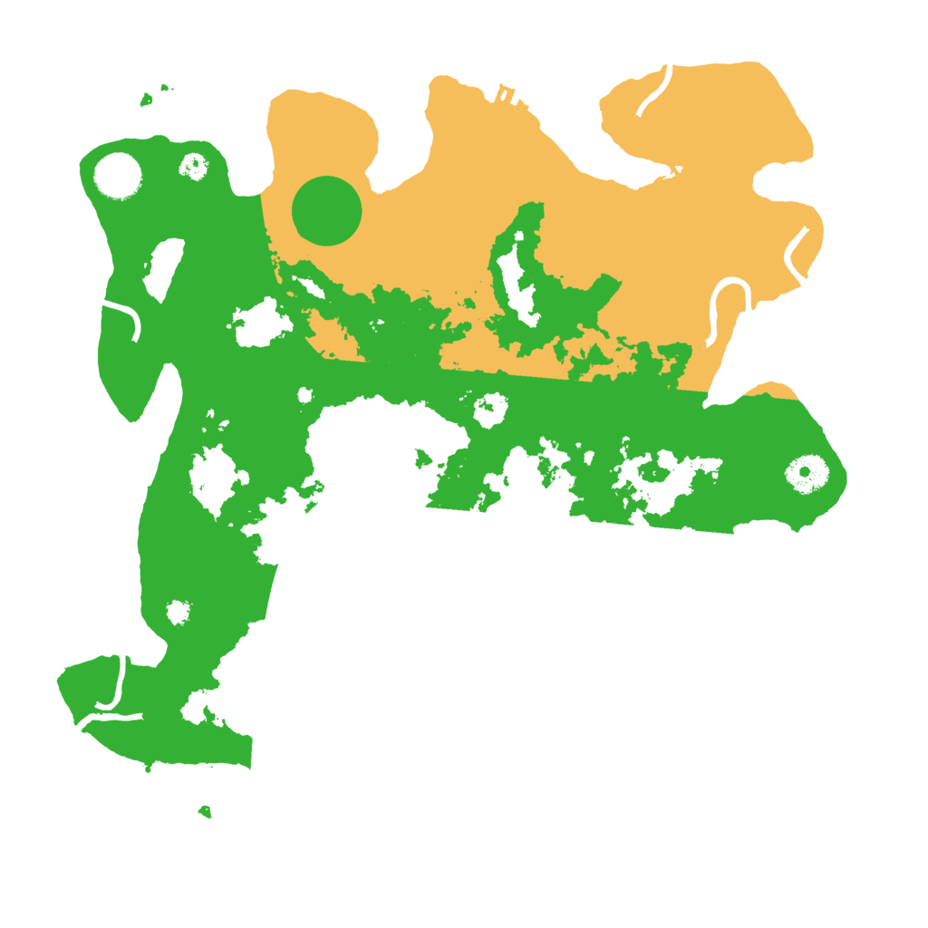 Biome Rust Map: Procedural Map, Size: 3500, Seed: 1709254138