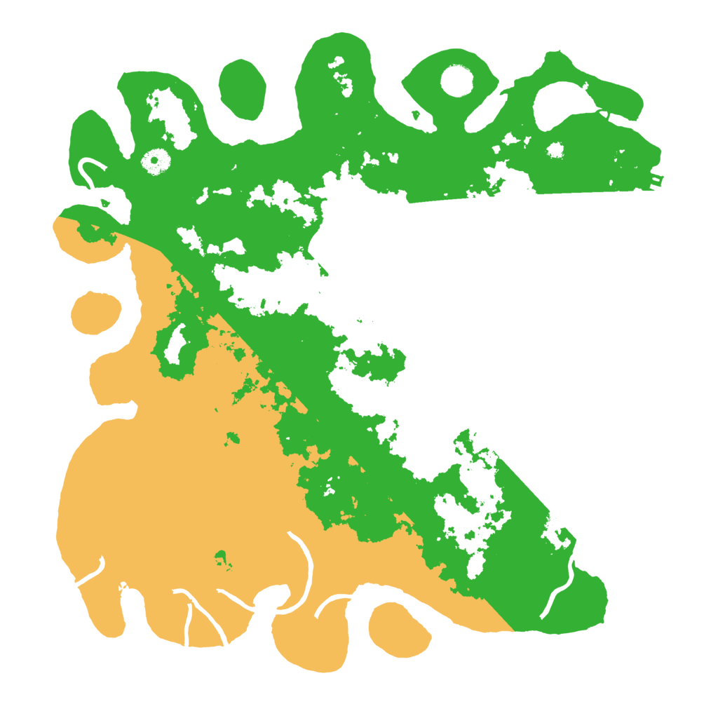 Biome Rust Map: Procedural Map, Size: 4000, Seed: 555268000