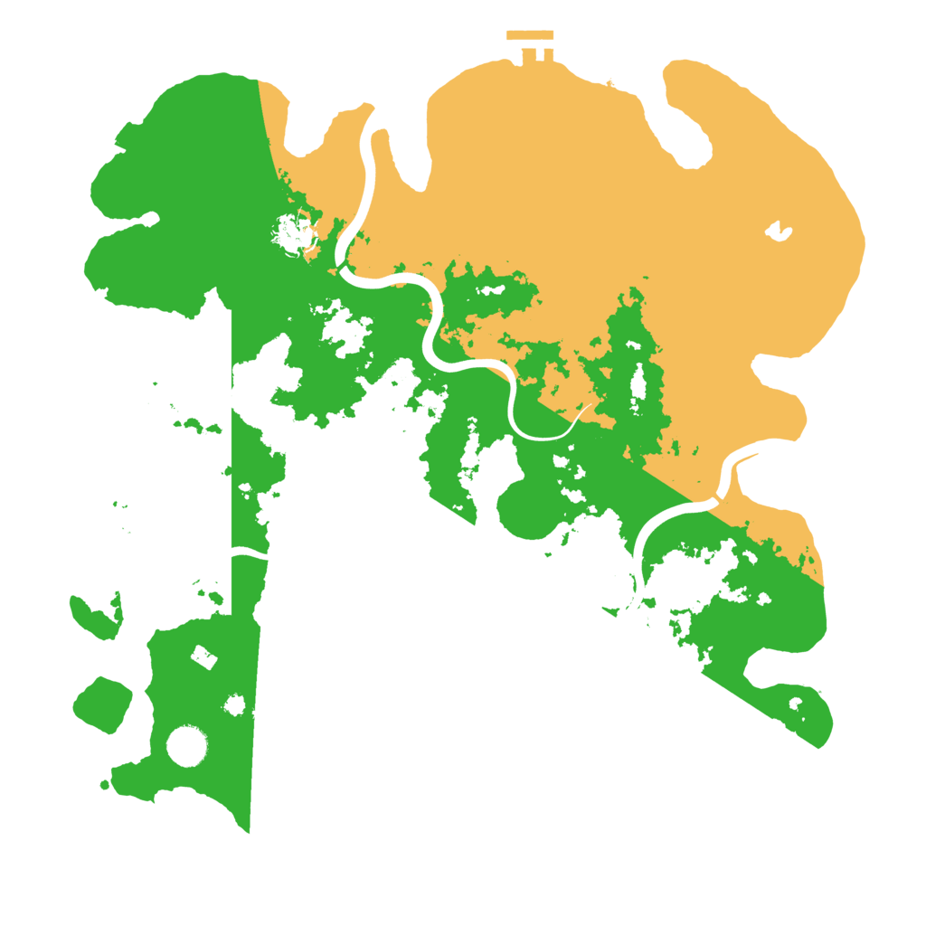 Biome Rust Map: Procedural Map, Size: 4000, Seed: 214748367