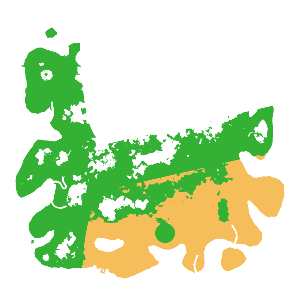 Biome Rust Map: Procedural Map, Size: 4000, Seed: 9996278