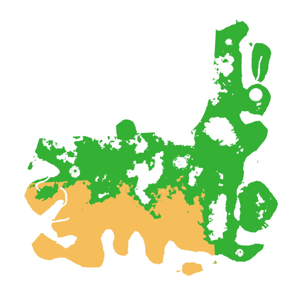 Biome Rust Map: Procedural Map, Size: 4000, Seed: 386964