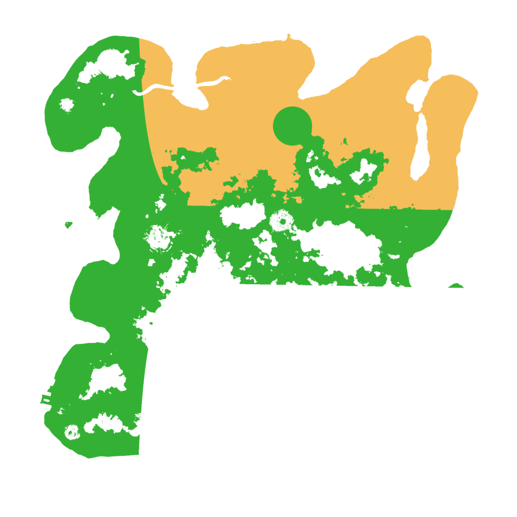 Biome Rust Map: Procedural Map, Size: 3500, Seed: 1919754864