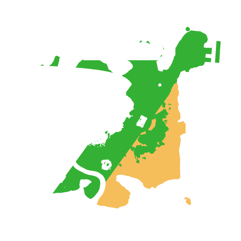 Biome Rust Map: Procedural Map, Size: 2250, Seed: 1569410179