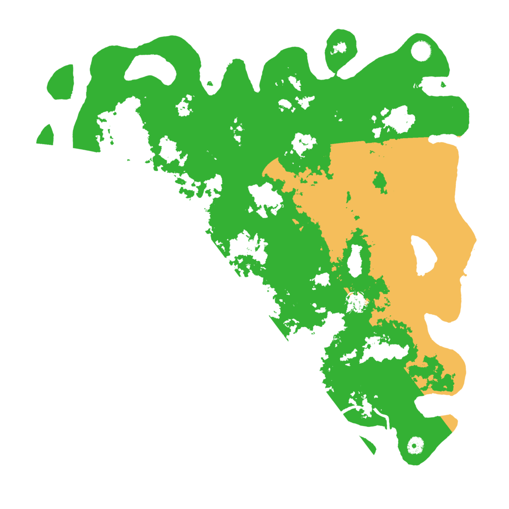 Biome Rust Map: Procedural Map, Size: 4500, Seed: 23254456