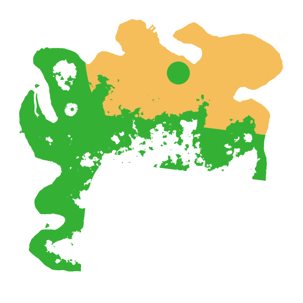 Biome Rust Map: Procedural Map, Size: 3500, Seed: 1931895579