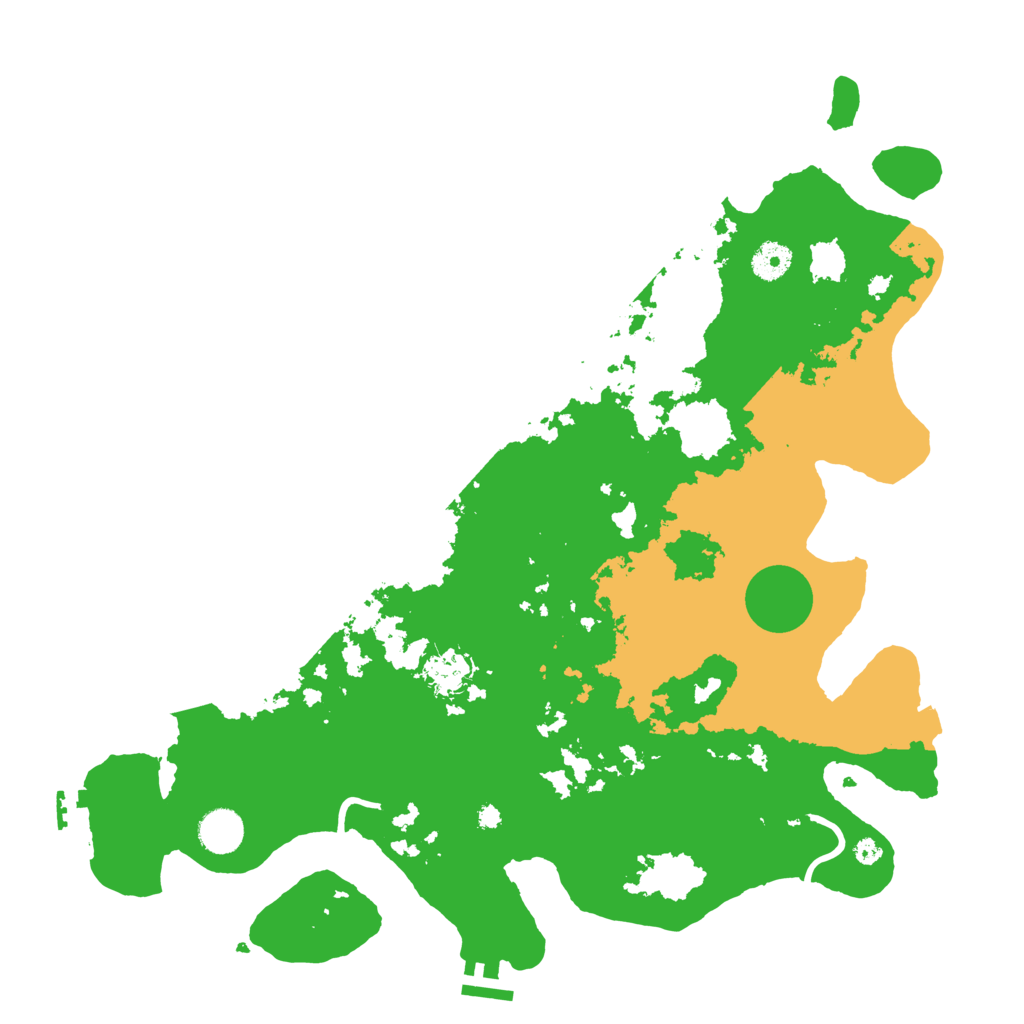 Biome Rust Map: Procedural Map, Size: 4000, Seed: 1756477738