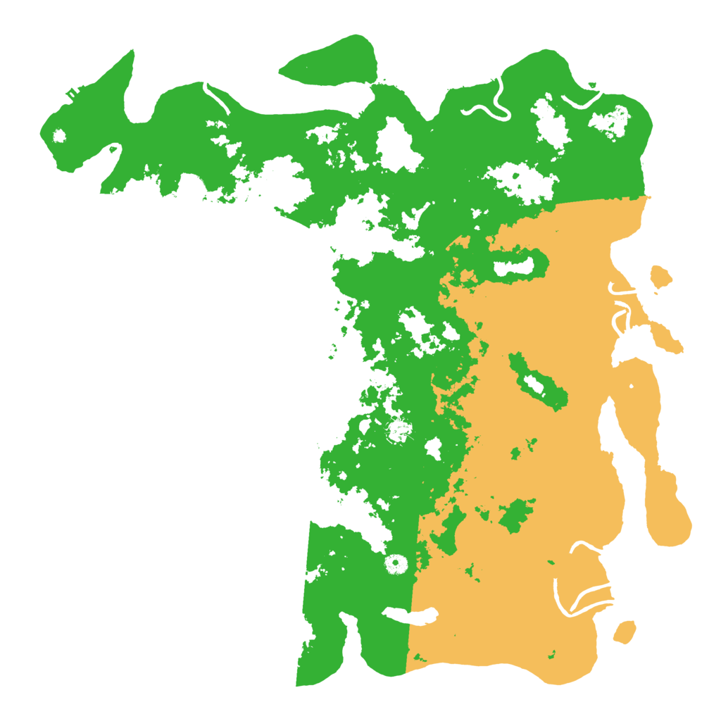 Biome Rust Map: Procedural Map, Size: 5000, Seed: 17310508