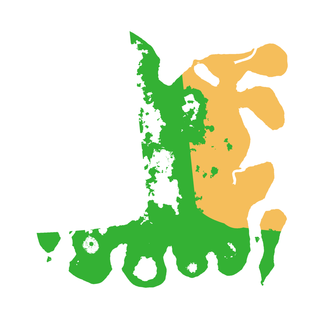 Biome Rust Map: Procedural Map, Size: 3000, Seed: 268541354