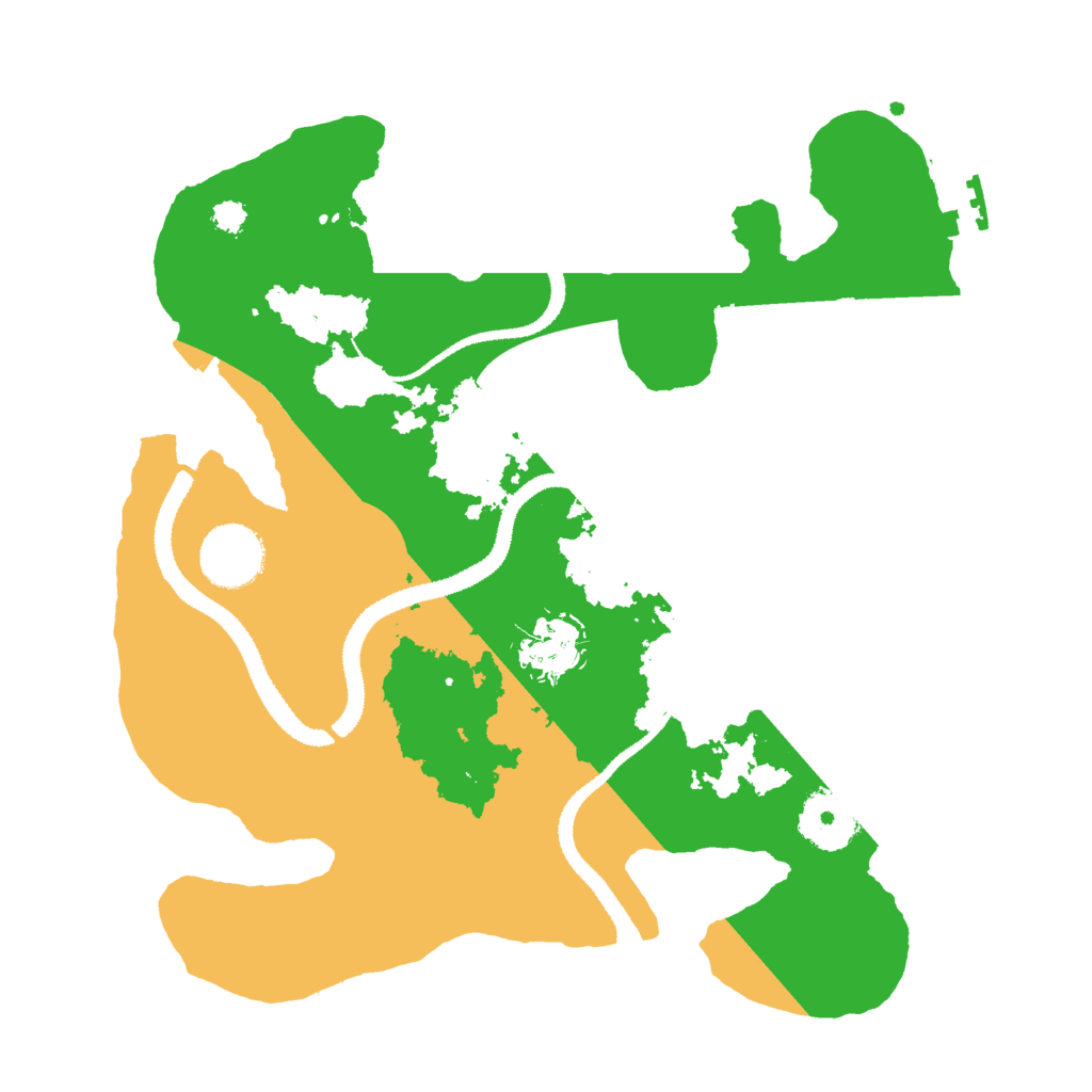 Biome Rust Map: Procedural Map, Size: 3000, Seed: 10240913