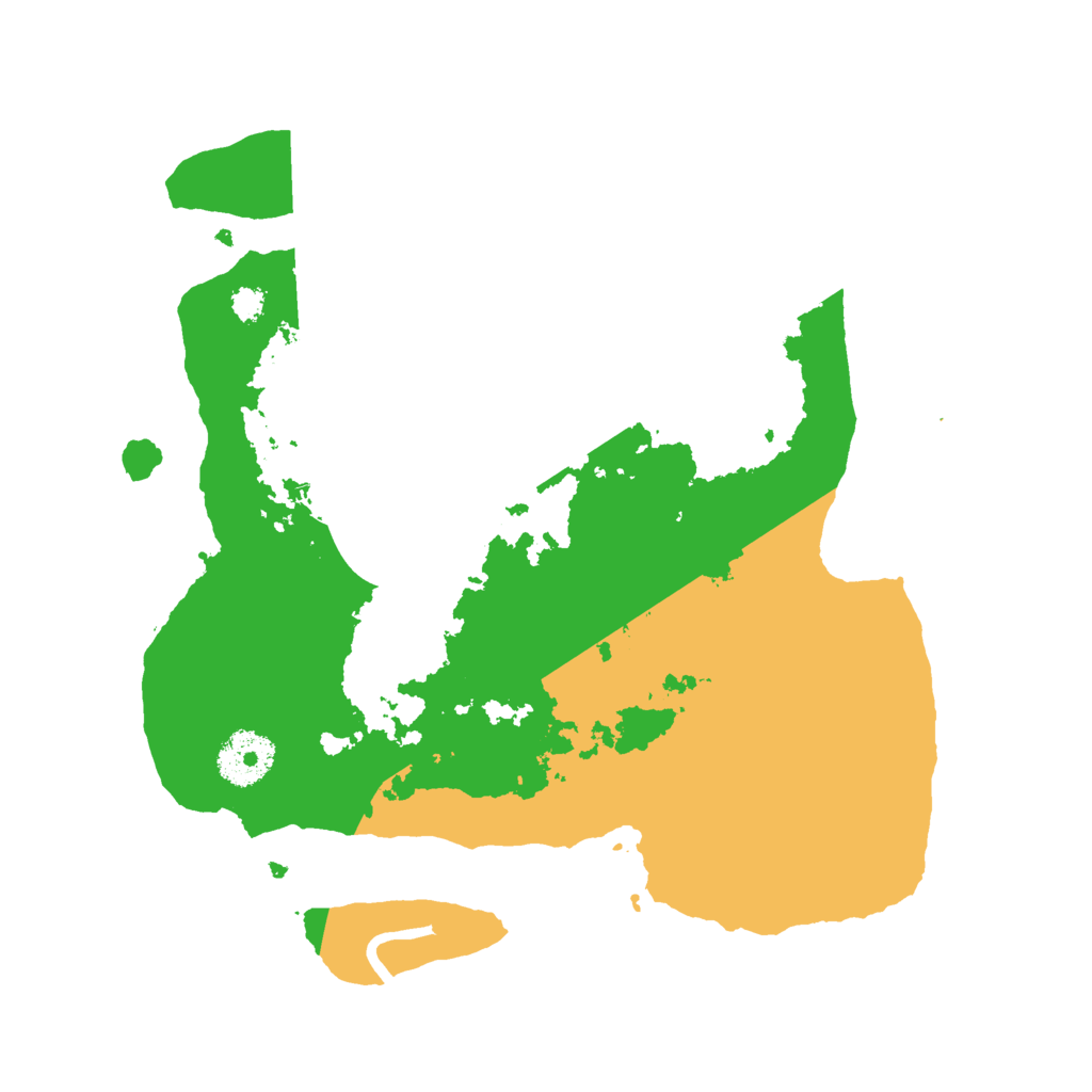 Biome Rust Map: Procedural Map, Size: 3000, Seed: 32709