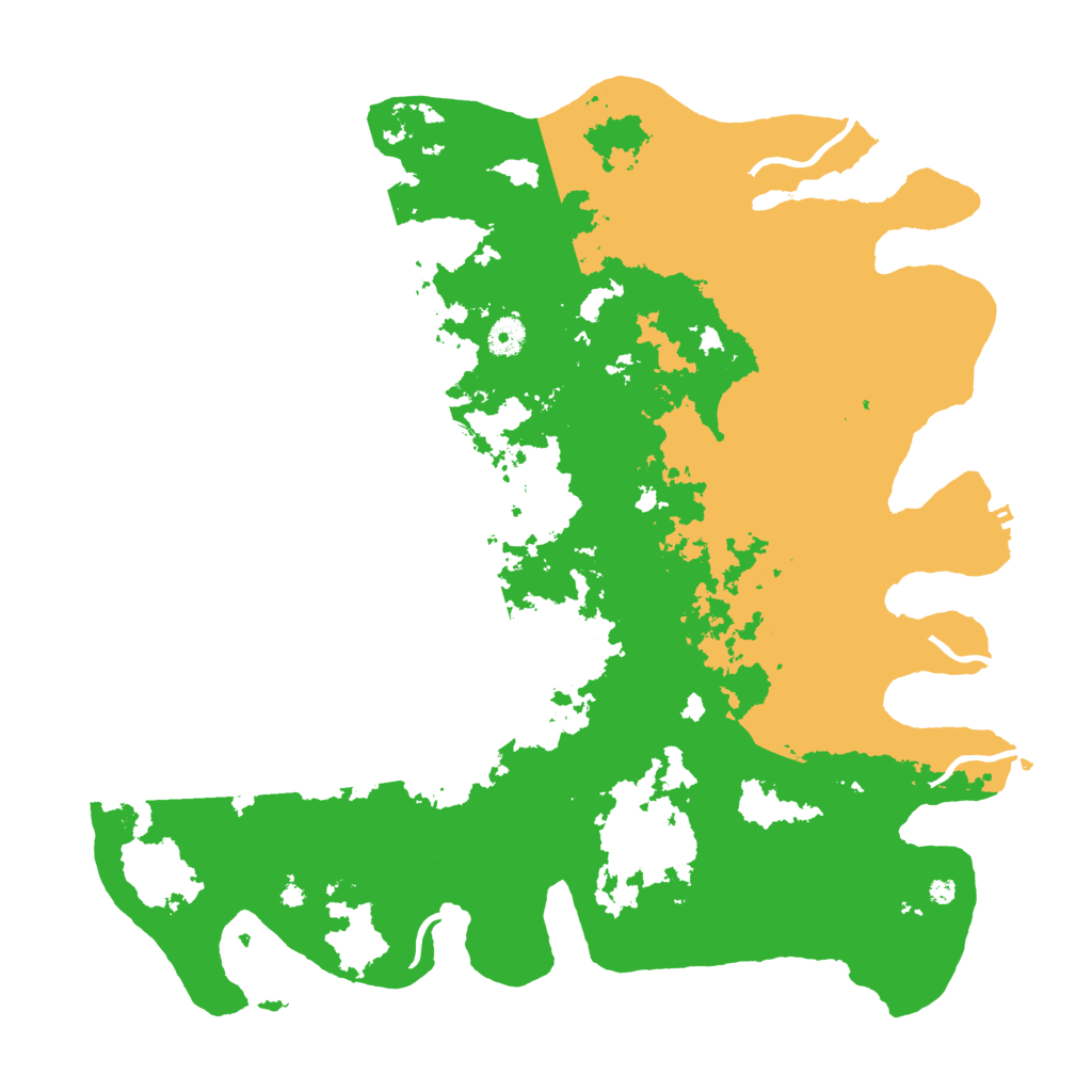 Biome Rust Map: Procedural Map, Size: 4300, Seed: 581245949