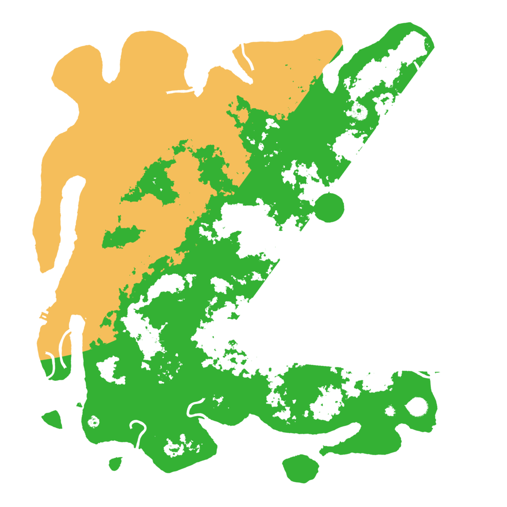 Biome Rust Map: Procedural Map, Size: 4600, Seed: 2248