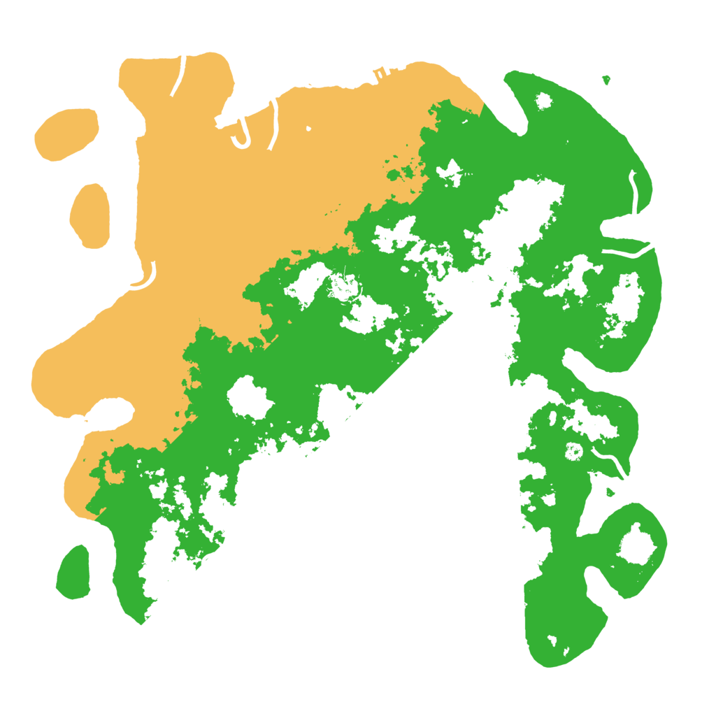 Biome Rust Map: Procedural Map, Size: 4000, Seed: 28581