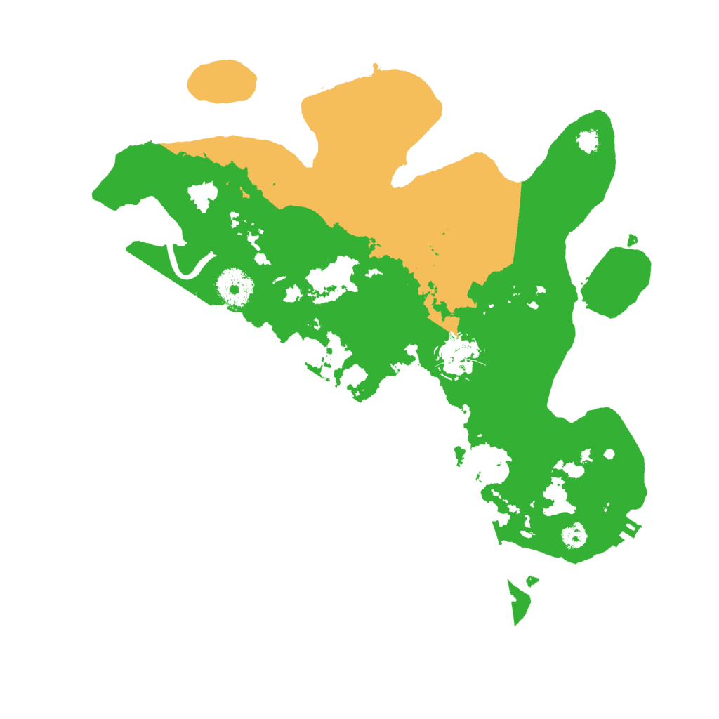 Biome Rust Map: Procedural Map, Size: 3000, Seed: 8562493