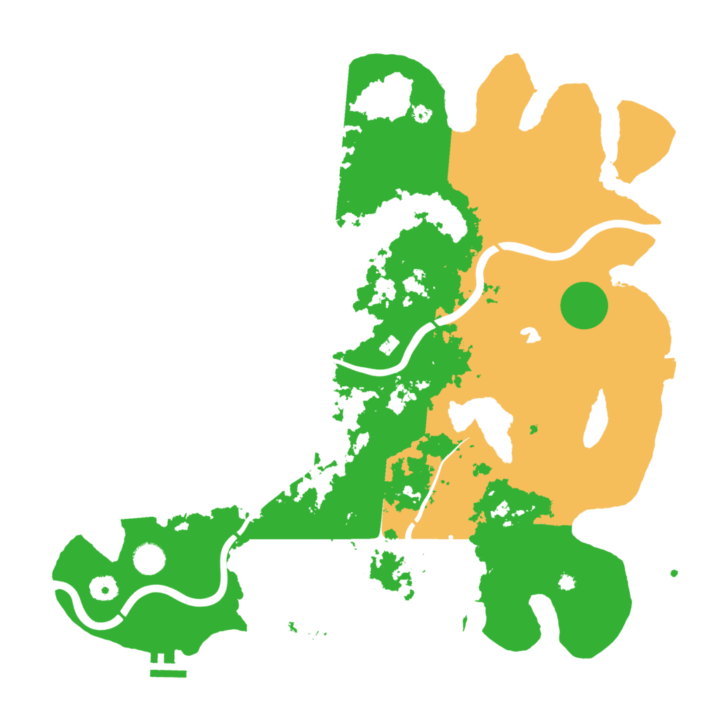 Biome Rust Map: Procedural Map, Size: 4000, Seed: 594030