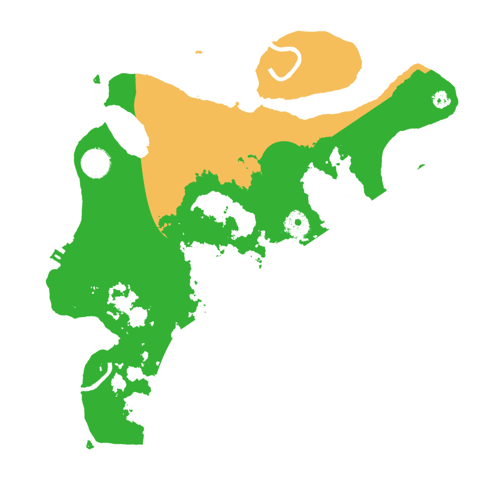 Biome Rust Map: Procedural Map, Size: 3000, Seed: 5834927