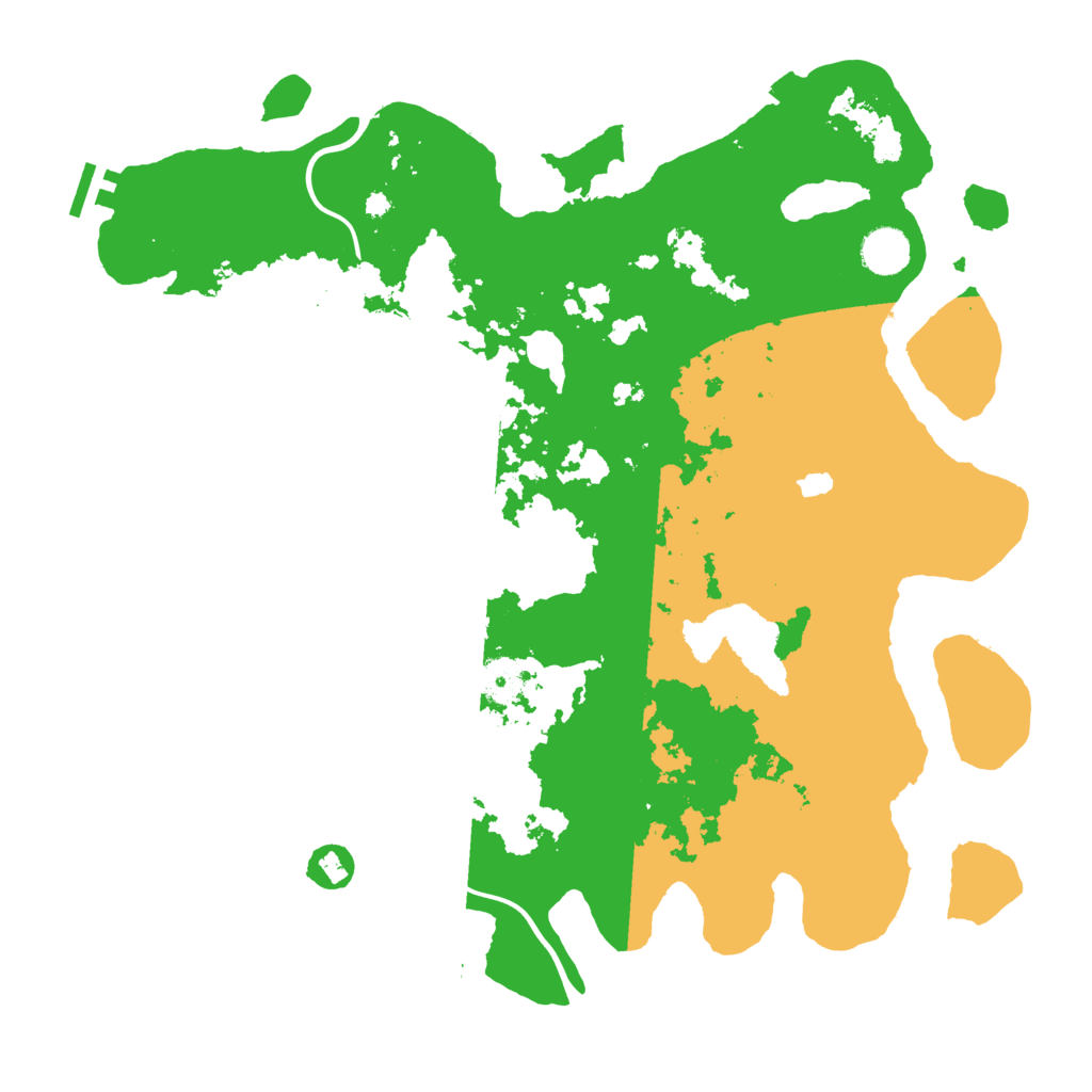 Biome Rust Map: Procedural Map, Size: 4000, Seed: 603358654