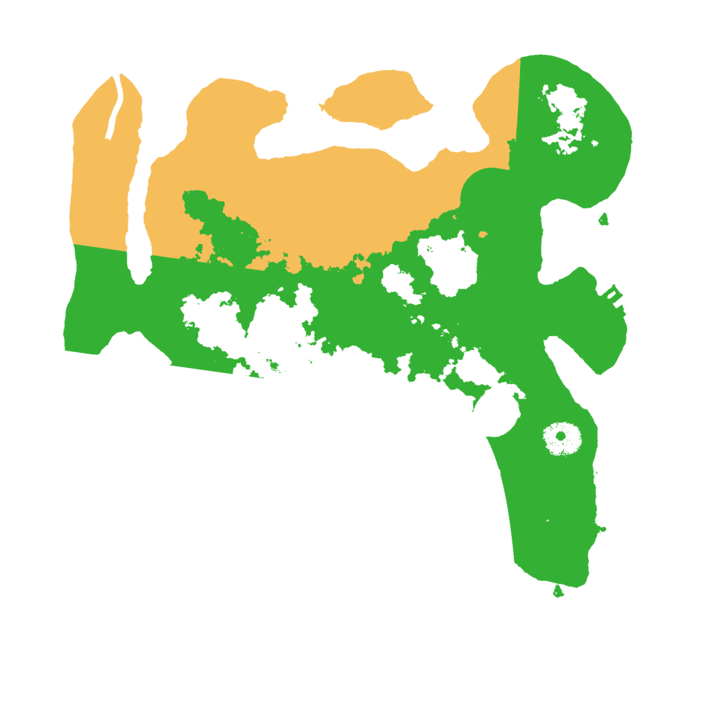 Biome Rust Map: Procedural Map, Size: 3000, Seed: 11851