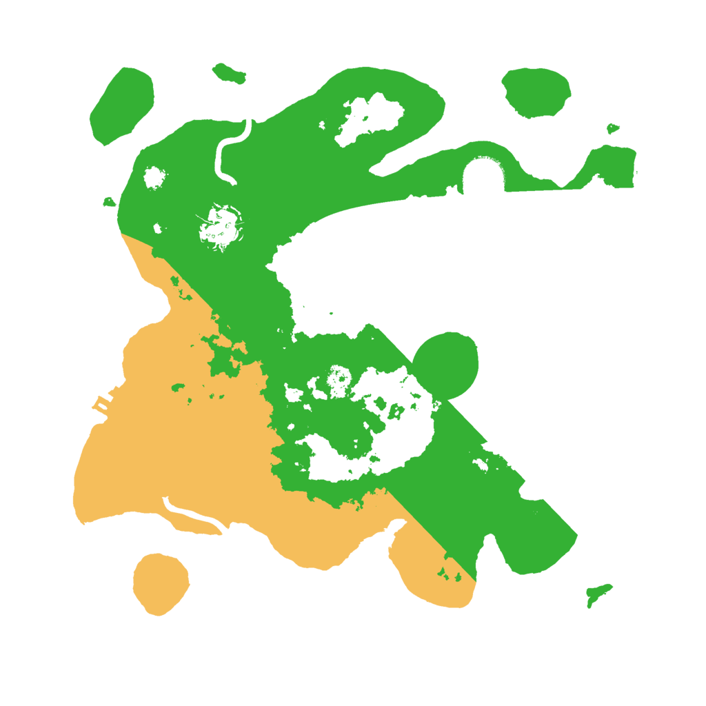 Biome Rust Map: Procedural Map, Size: 3000, Seed: 5307189
