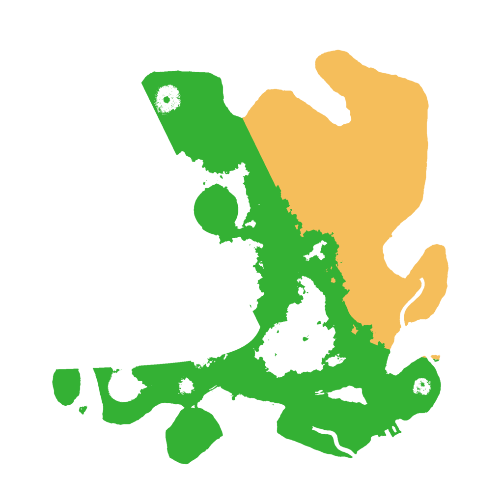 Biome Rust Map: Procedural Map, Size: 3000, Seed: 818127256