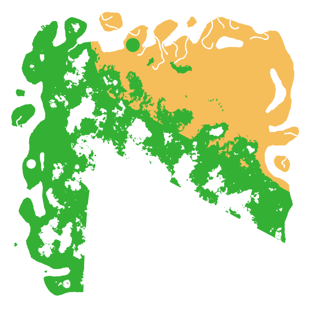 Biome Rust Map: Procedural Map, Size: 6000, Seed: 8022037