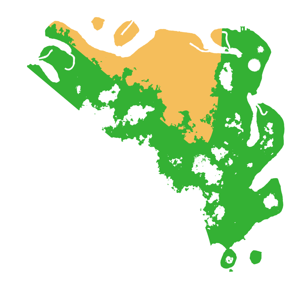Biome Rust Map: Procedural Map, Size: 4250, Seed: 12694