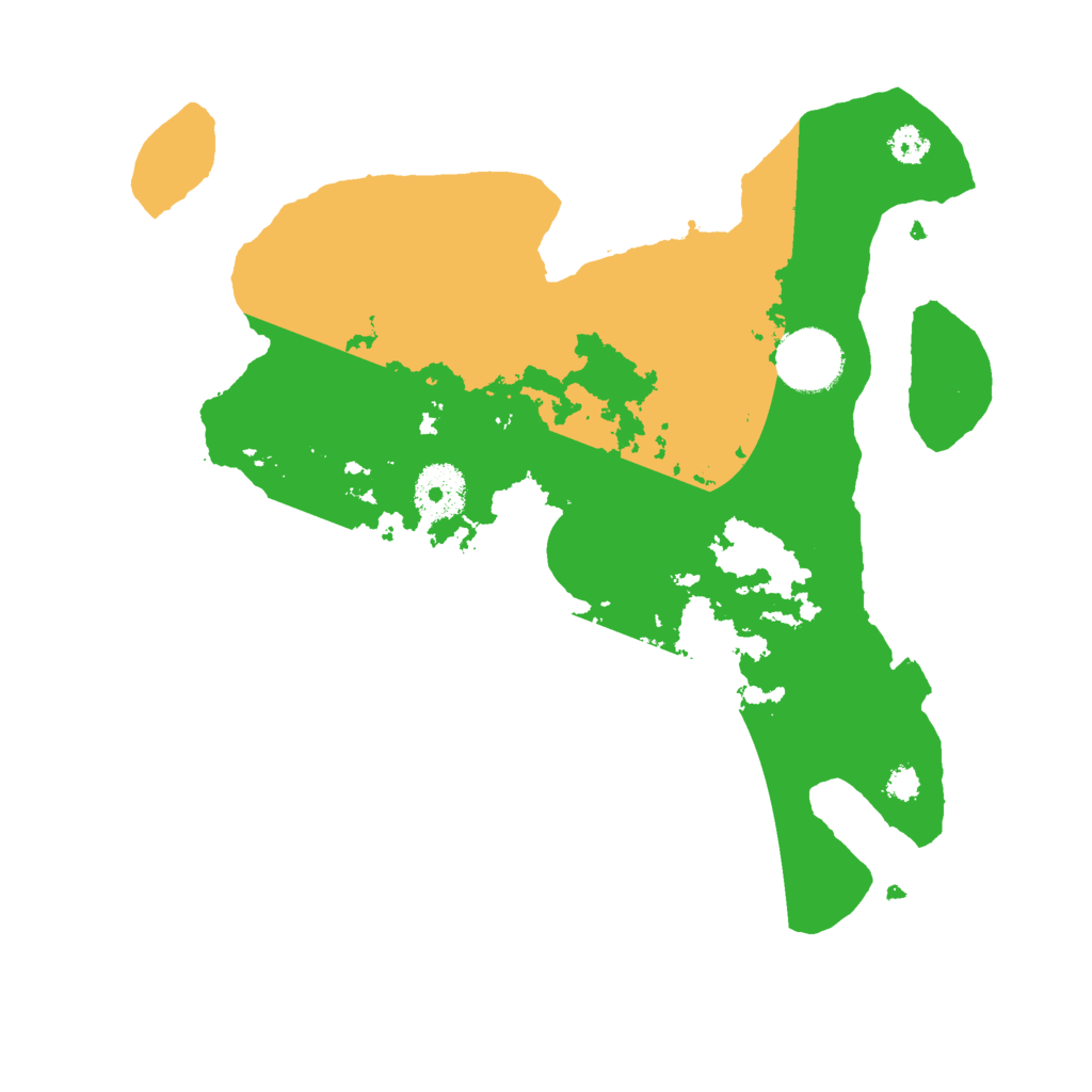 Biome Rust Map: Procedural Map, Size: 3000, Seed: 1551580127