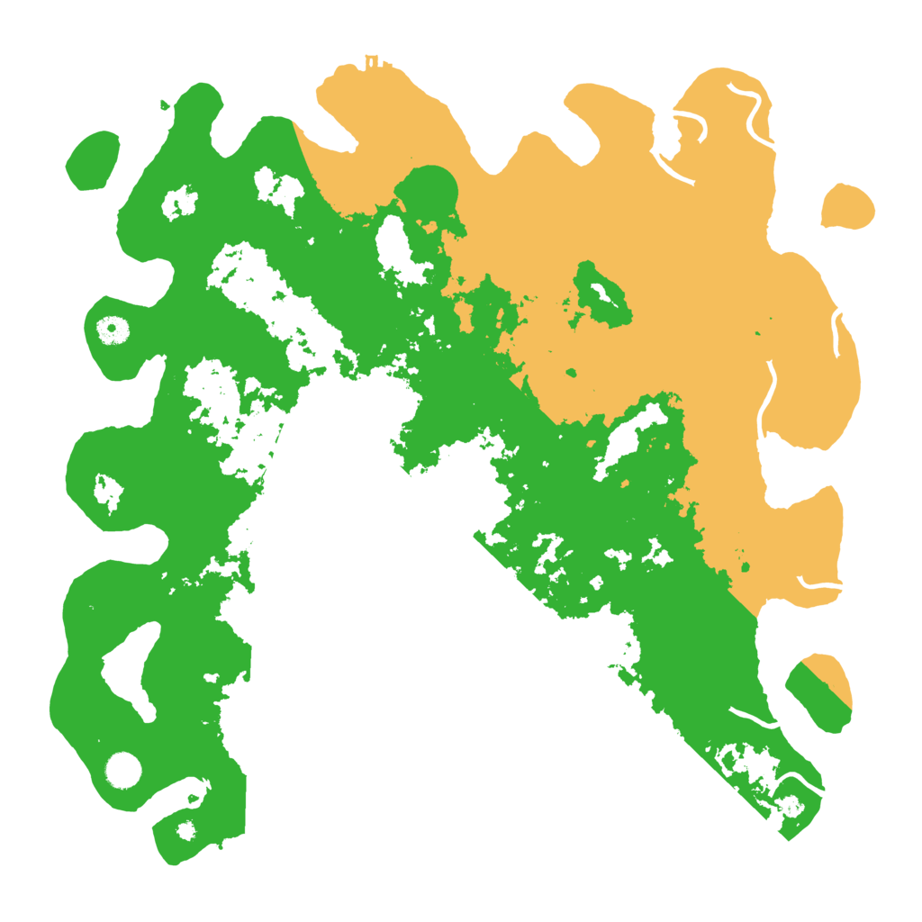 Biome Rust Map: Procedural Map, Size: 4500, Seed: 4454451