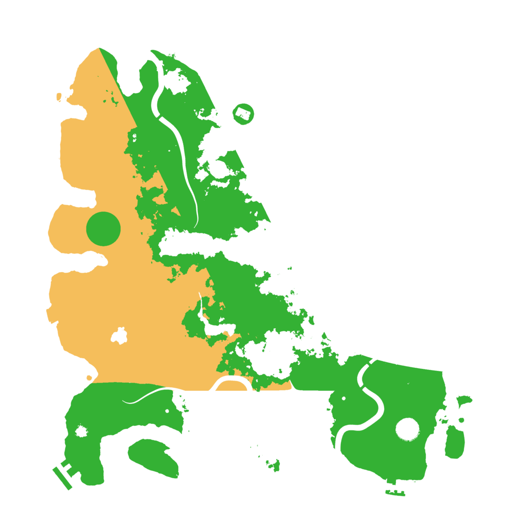 Biome Rust Map: Procedural Map, Size: 4000, Seed: 517184171