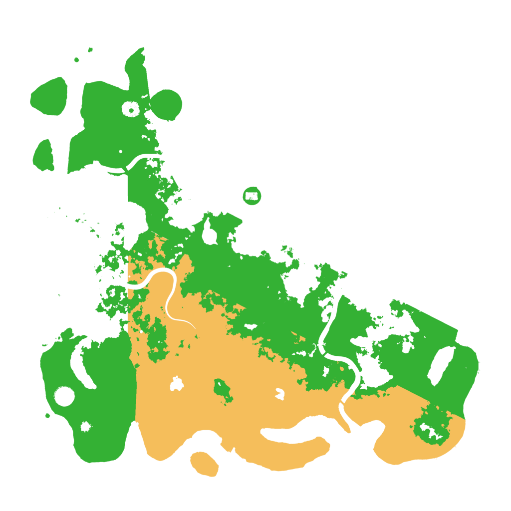 Biome Rust Map: Procedural Map, Size: 4500, Seed: 1504087566