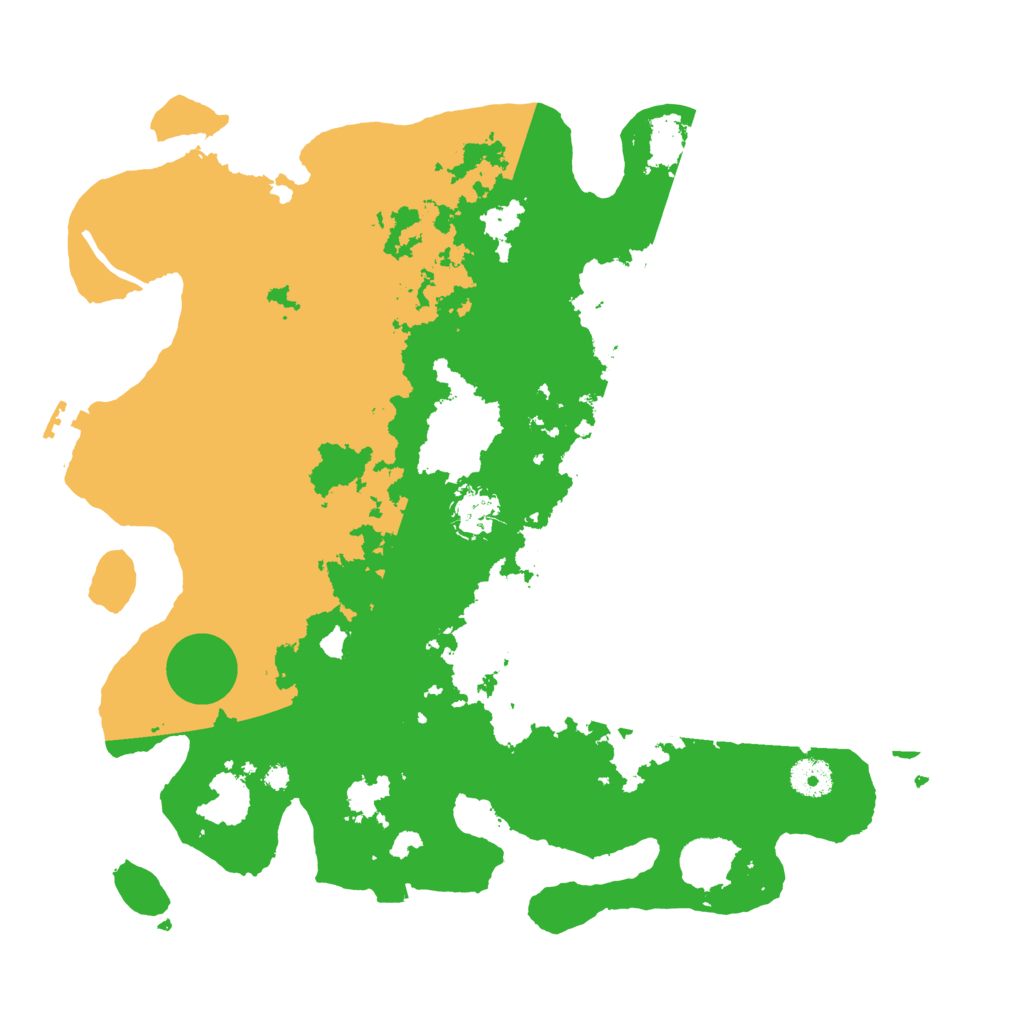 Biome Rust Map: Procedural Map, Size: 3800, Seed: 818701996