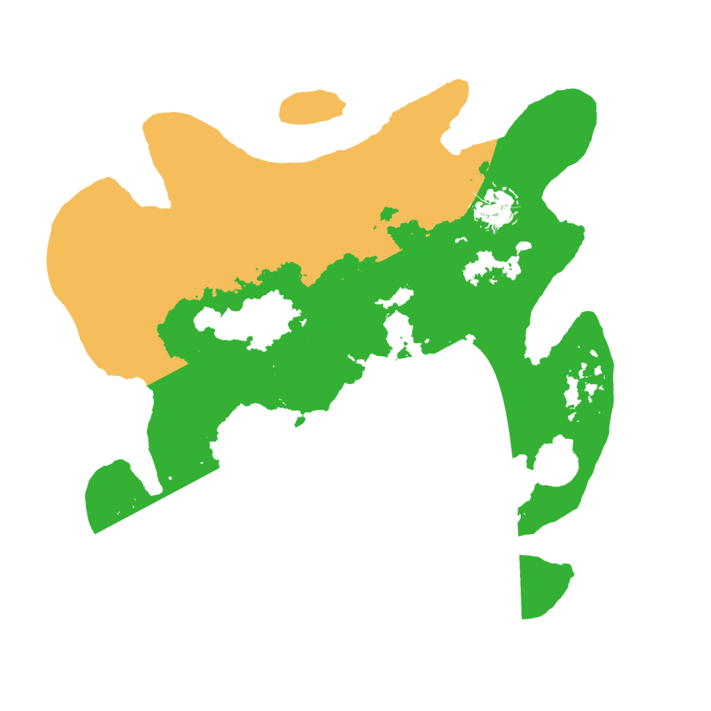 Biome Rust Map: Barren, Size: 3000, Seed: 453375459