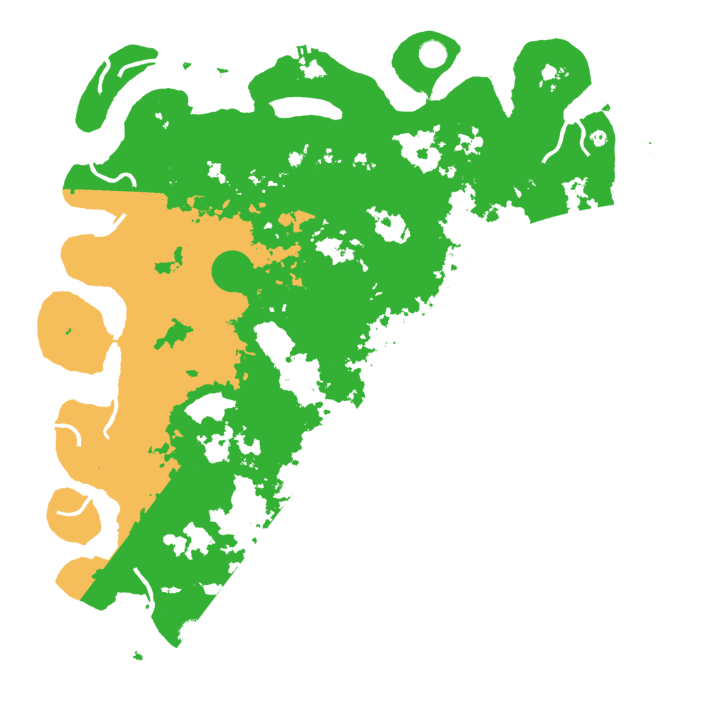 Biome Rust Map: Procedural Map, Size: 4500, Seed: 6820593