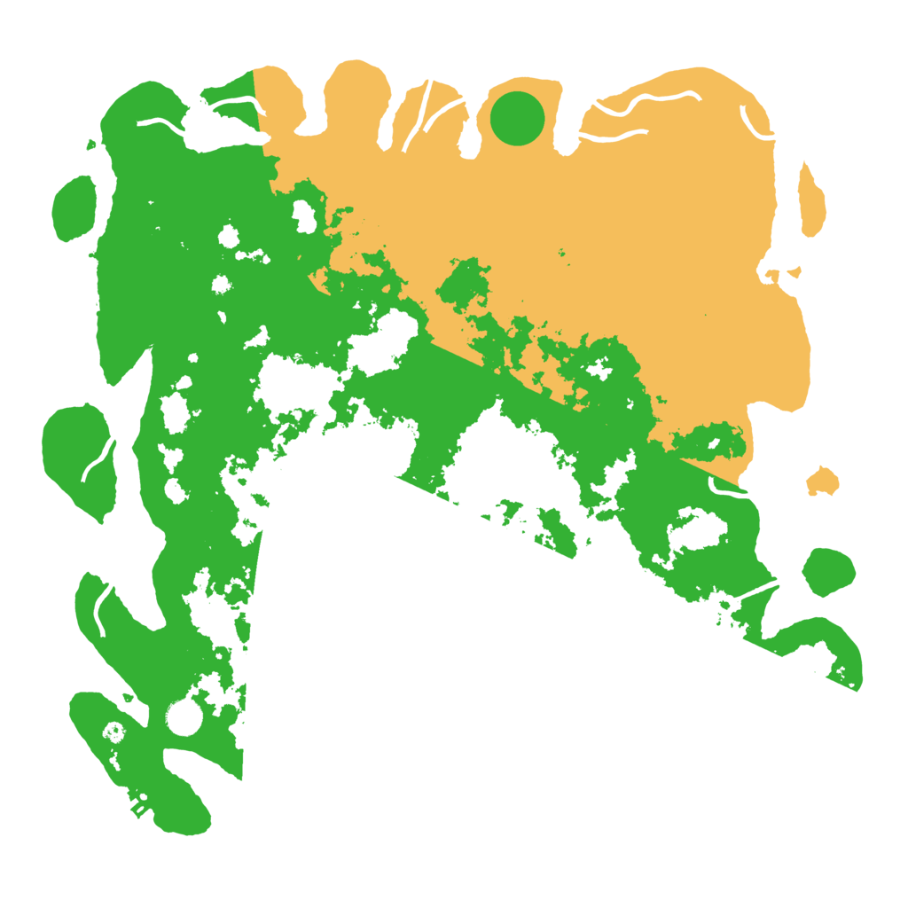 Biome Rust Map: Procedural Map, Size: 4400, Seed: 484942