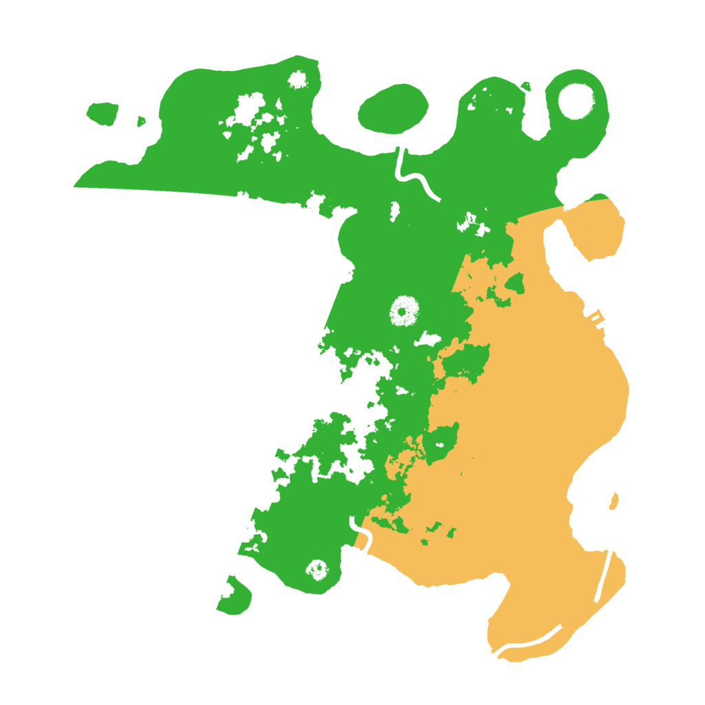 Biome Rust Map: Procedural Map, Size: 3503, Seed: 2007