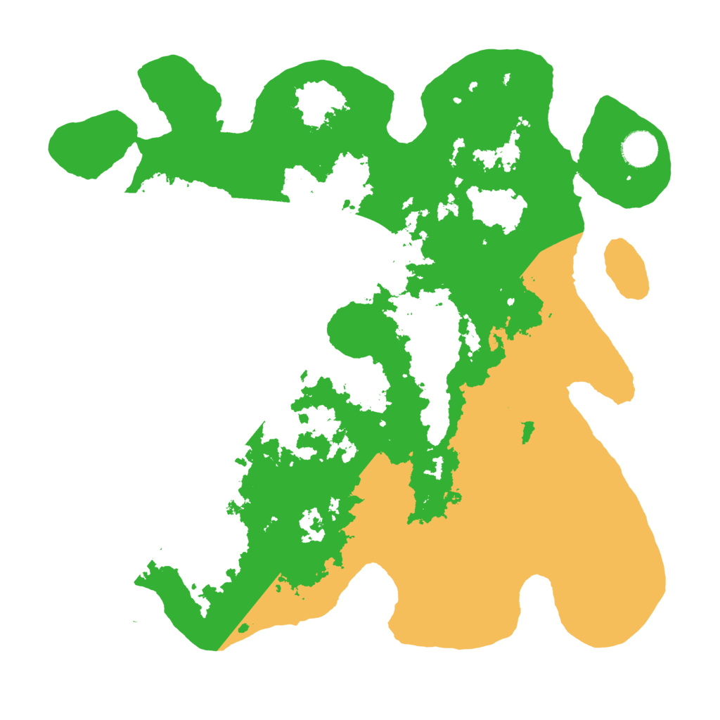 Biome Rust Map: Barren, Size: 3500, Seed: 1908503221