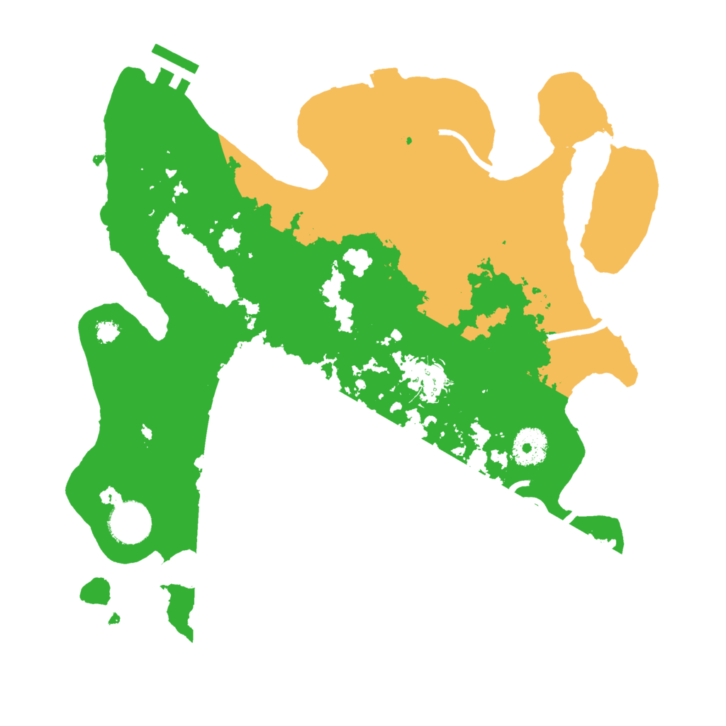 Biome Rust Map: Procedural Map, Size: 3000, Seed: 2022080616