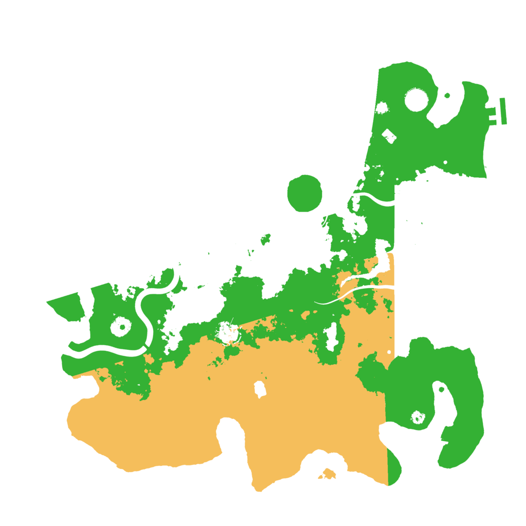 Biome Rust Map: Procedural Map, Size: 4000, Seed: 2445027