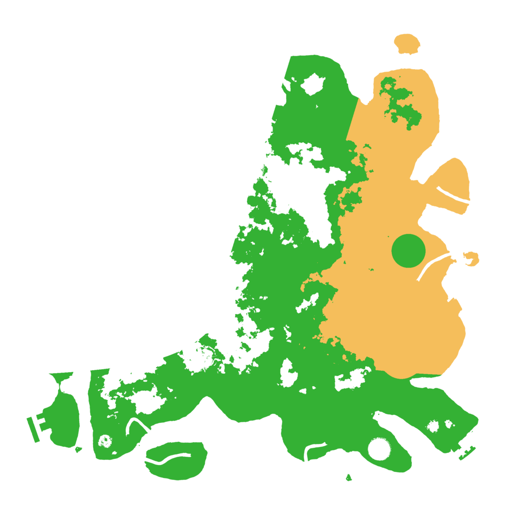 Biome Rust Map: Procedural Map, Size: 4000, Seed: 5568
